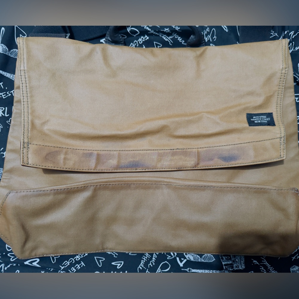 Jack Spade | Waxwear Warren Street New York Messenger Bag